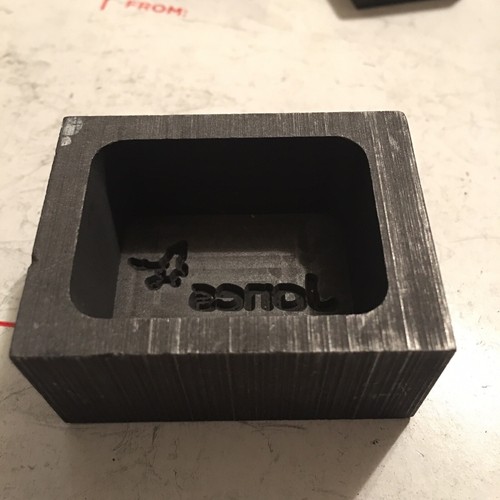 “Jones” - 1-4ozt Graphite Mold For Gold, Silver, Copper Casting NEW. Canvasman34