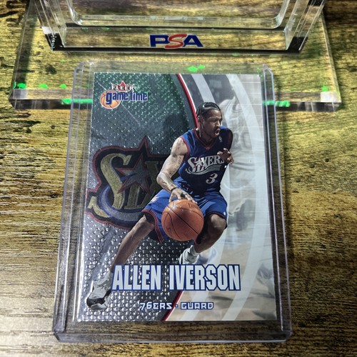 2000-01 Fleer Game Time ALLEN IVERSON #87 HOF | eBay