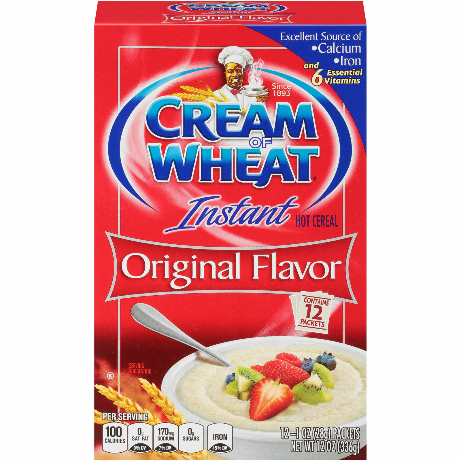 Cream of Wheat Original Flavor Instant Hot Cereal 121 oz. Packets eBay