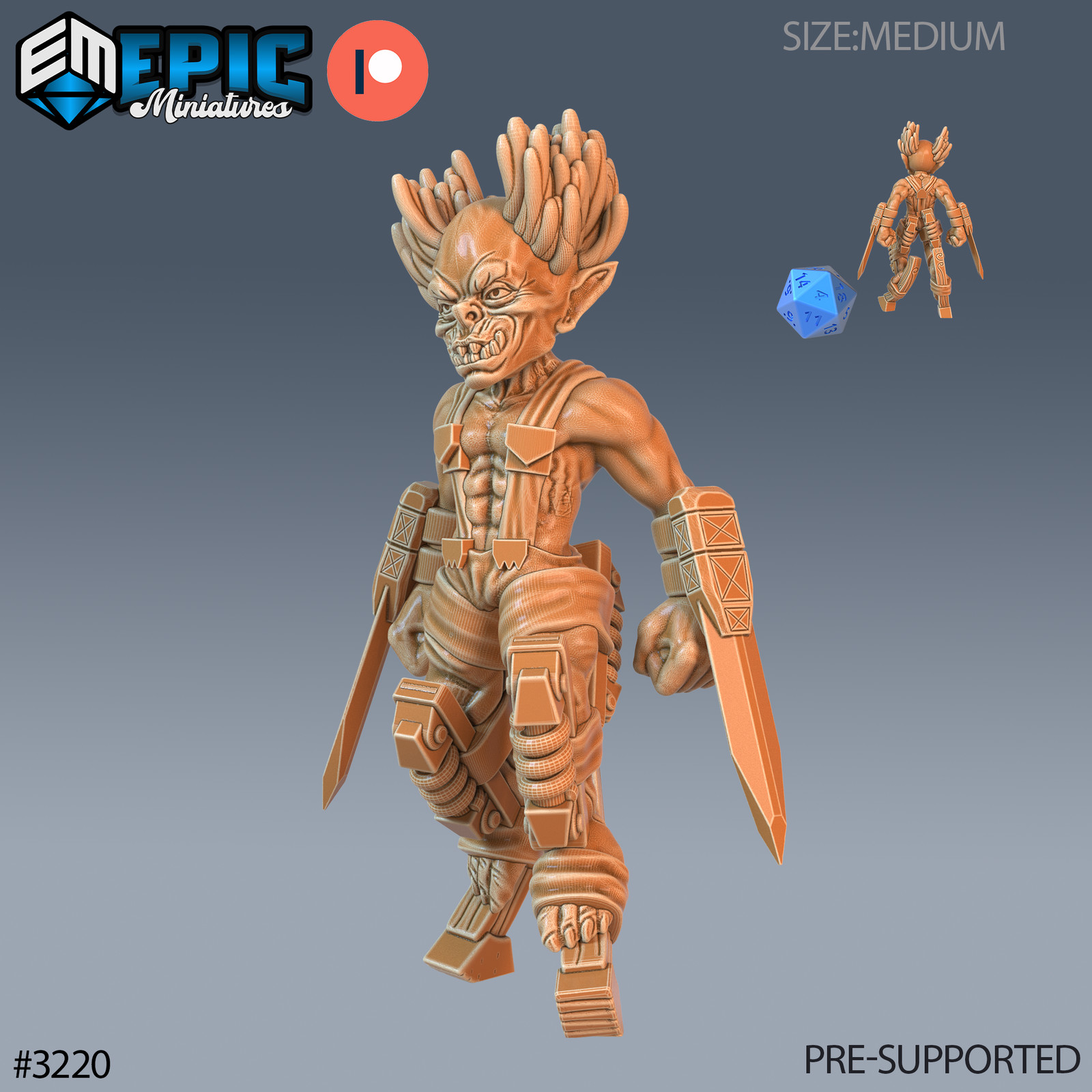 Sci Fi Steam Goblin  28mm scale Wargaming Figures Tabletop Games  - Picture 3 of 6