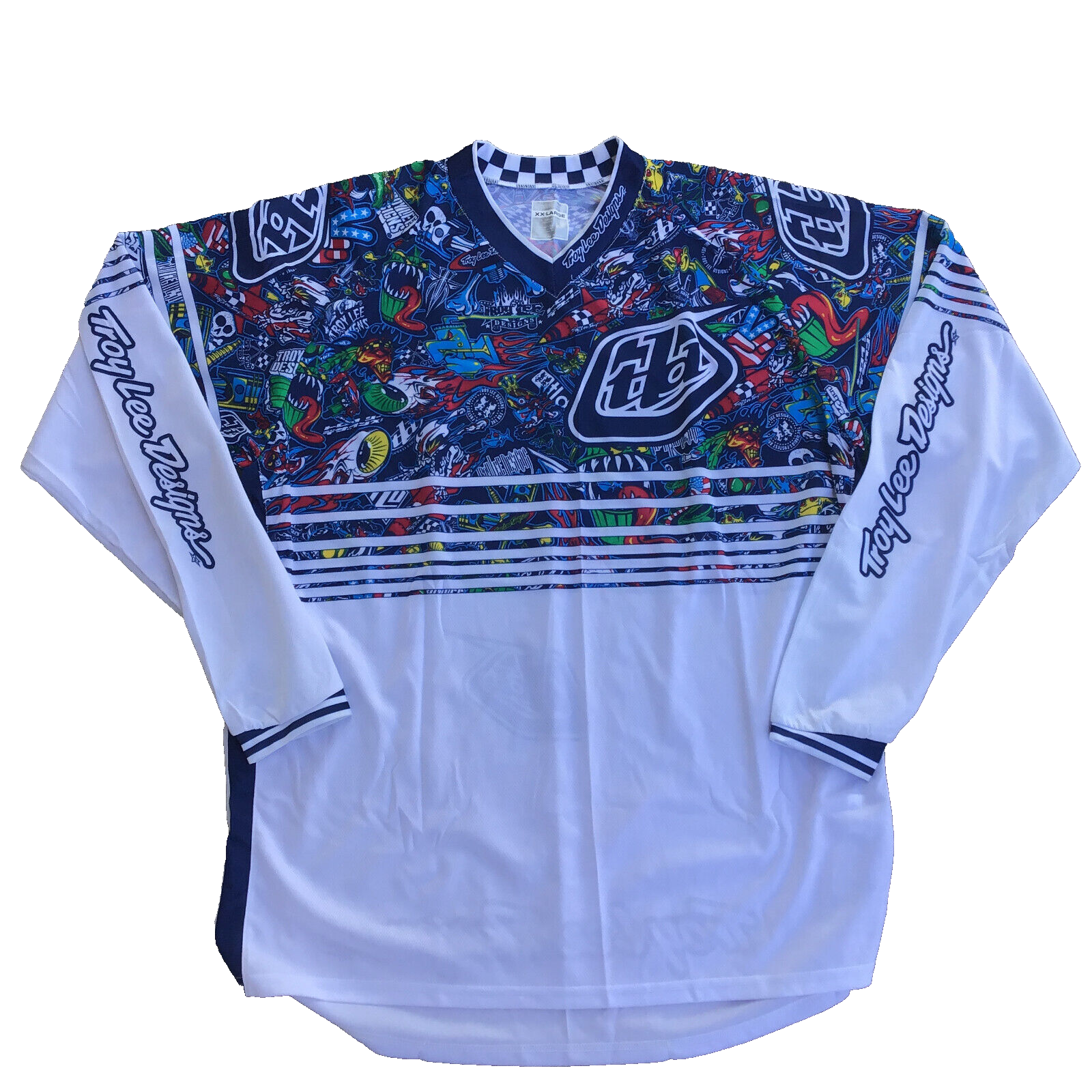 トップス Used Troy Lee Design Racing Shirt Short Sleeve Tee TLD Factory Racing Heather Gray – Troy Lee