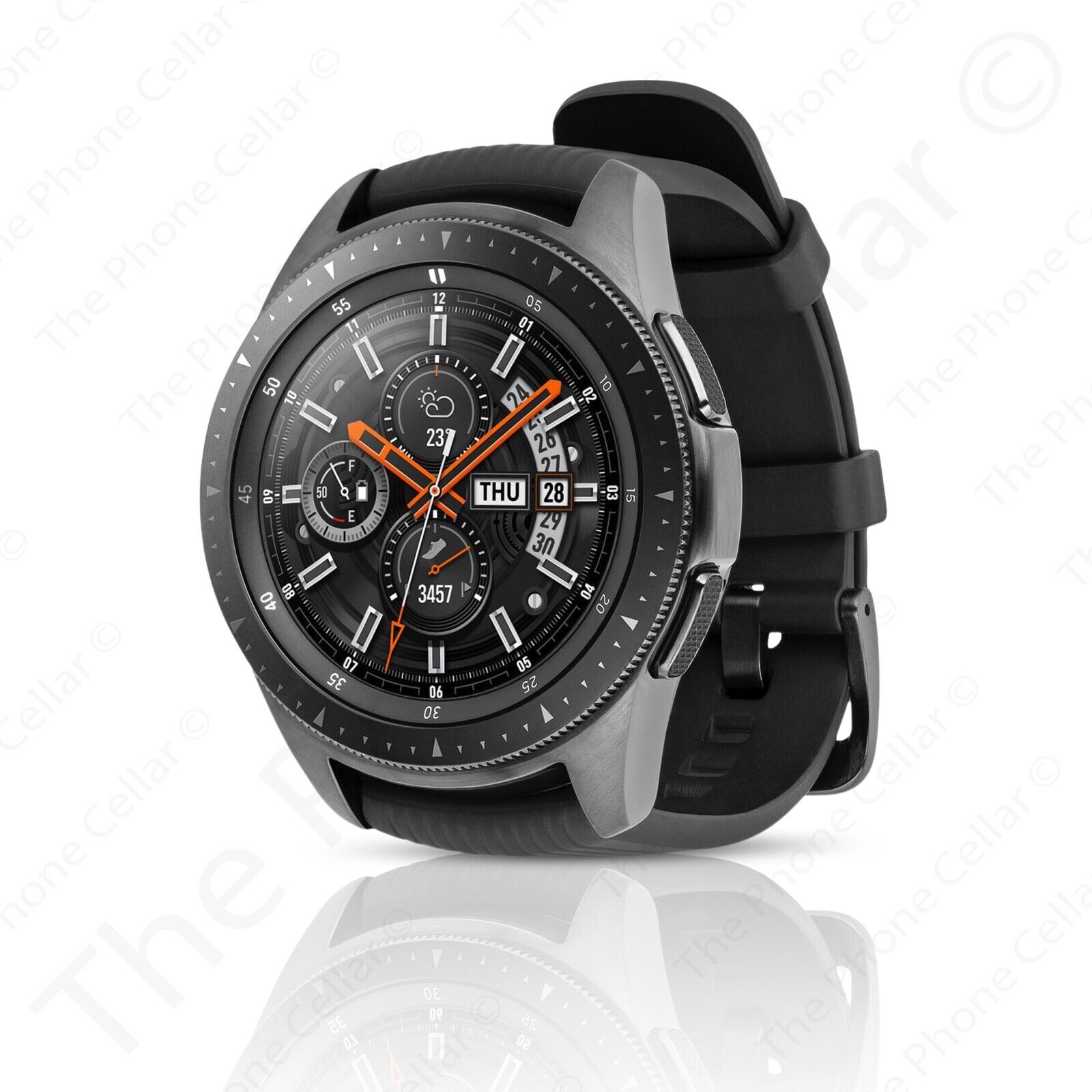 Samsung Galaxy Watch (42mm) Stainless Steel Midnight Black (4G LTE) Smartwatch 887276274584 | eBay
