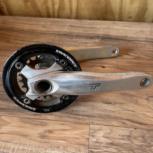 Used Shimano Deore XT 9 Speed FC-M760 175mm Crankset Race Face Bash Guard BB