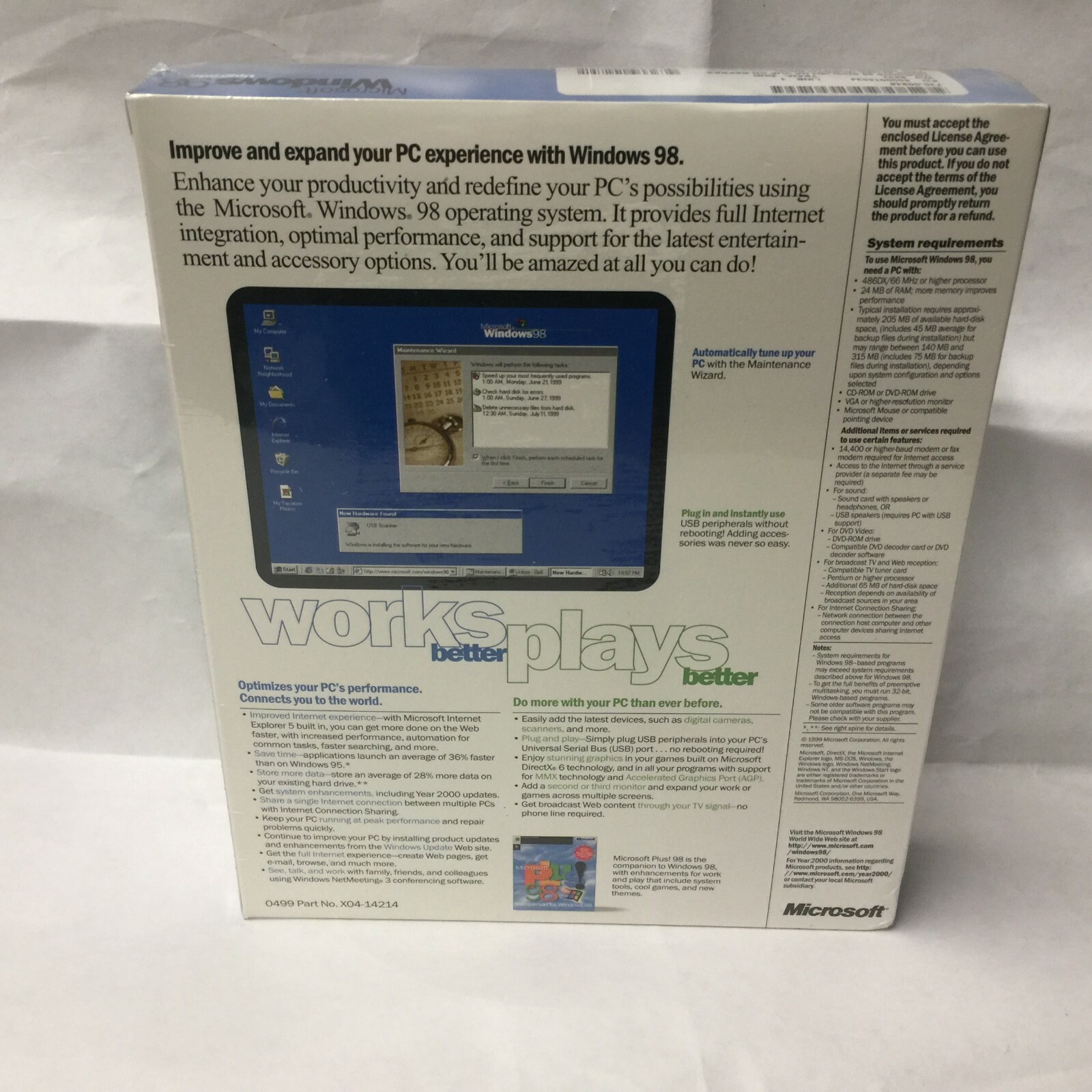 Microsoft Windows 98 Upgrade Second Edition Windows 3.1x and 95