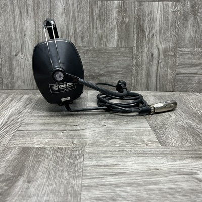 Clear-Com Intercom Systems CC-40 Single-Ear Headphone Mic Headset Untested AS IS