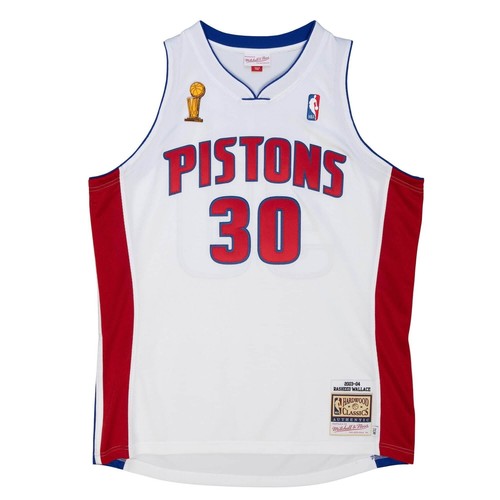 

АУТЕНТИЧНАЯ ФУТБОЛКА NBA MITCHELL - NESS DETROIT PISTONS 03 RASHEED WALLACE, Белый
