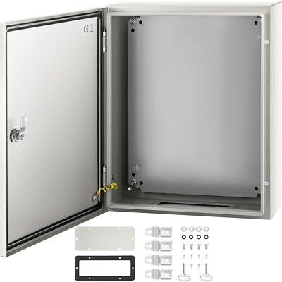 VEVOR 20x16x6'' Carbon Steel Electrical Enclosure Wall Mount Junction Box IP65