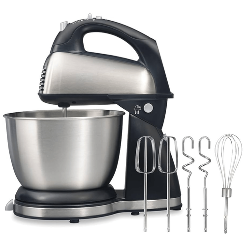 W Stainless Steel Bowl And 6 Speeds