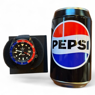 SEIKO 5 SPORTS SBSC023 SKX PEPSI collaboration Automatic GMT