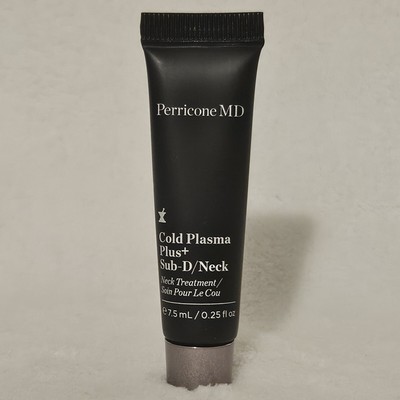 Perricone MD Cold Plasma Plus+ Sub D Neck Travel 0.25 fl oz NEW FREE SHIP