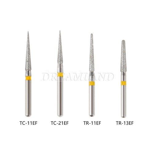 5pc/pack Dental FG Diamond Burs for High Speed Handpiece Friction Grip 1.6MM Bur