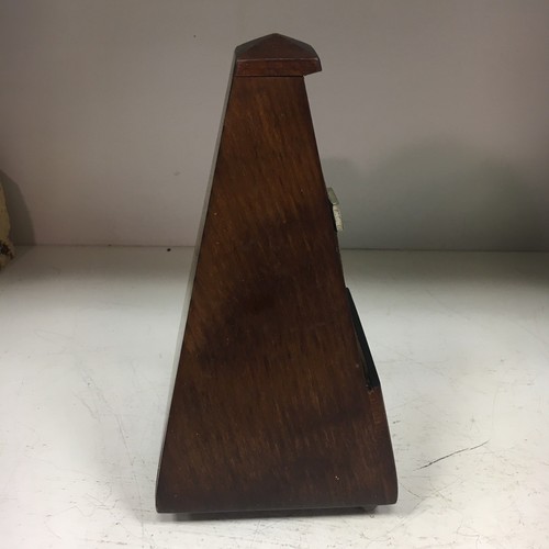 Wittner Wood Key Wound Metronome Made In Germany Works Great!