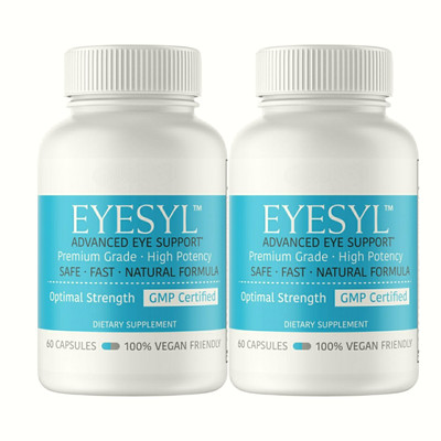 2-Pack Eyesyl Advanced Eye Support Optimal Strength - 120 Capsules