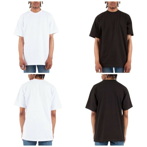 NEW SHAKA WEAR 7.5oz SUPER MAX HEAVY WEIGHT CLASSIC BOXY MEN'S PLAIN TSHIRT TEE 