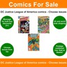 DC Justice League of America comics - Choose issues
