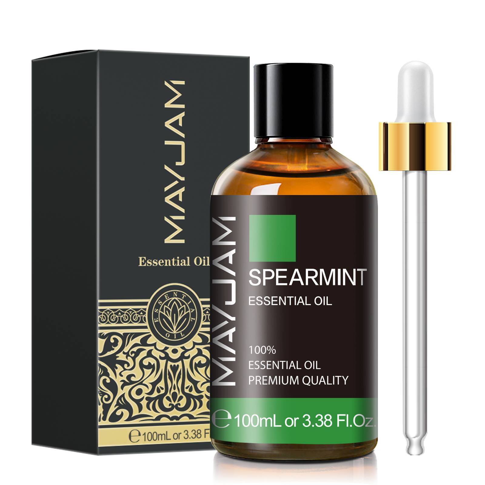 MAYJAM 100ml Spearmint Essential Oils 100% Pure Natural for Diffuser Humidifier