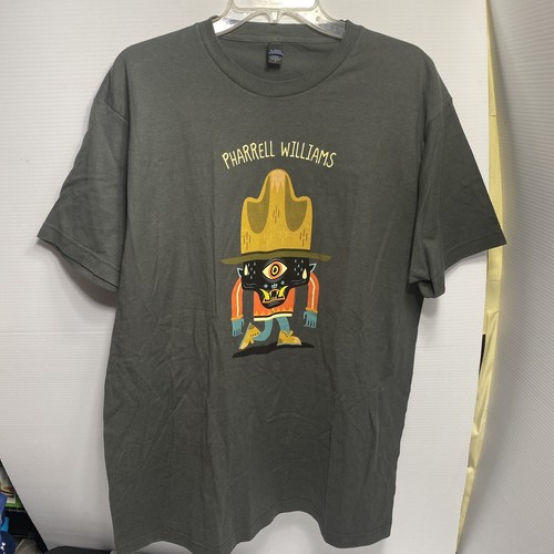 PHARRELL WILLIAMS Hat Cyclops T-SHIRT Large Official Live Nation Merchandise