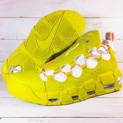 nike air more money yellow
