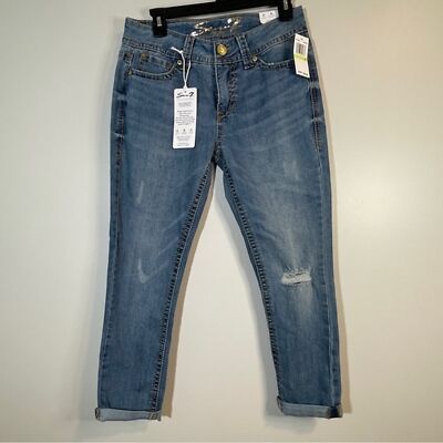 Seven7 The Starlette Mid Rise Skinny Size 4