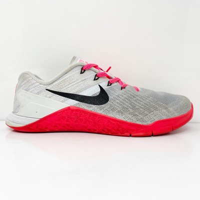 

Nike Womens Metcon 3 849807-008 Серые кроссовки для бега, размер 7,5, Серый, Metcon 3