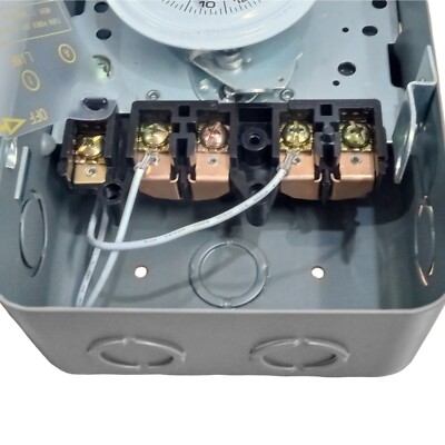 24 Hour Electro Mechanical Timer 208-277 Volts 40 Amp DPST for Paragon 4004-71