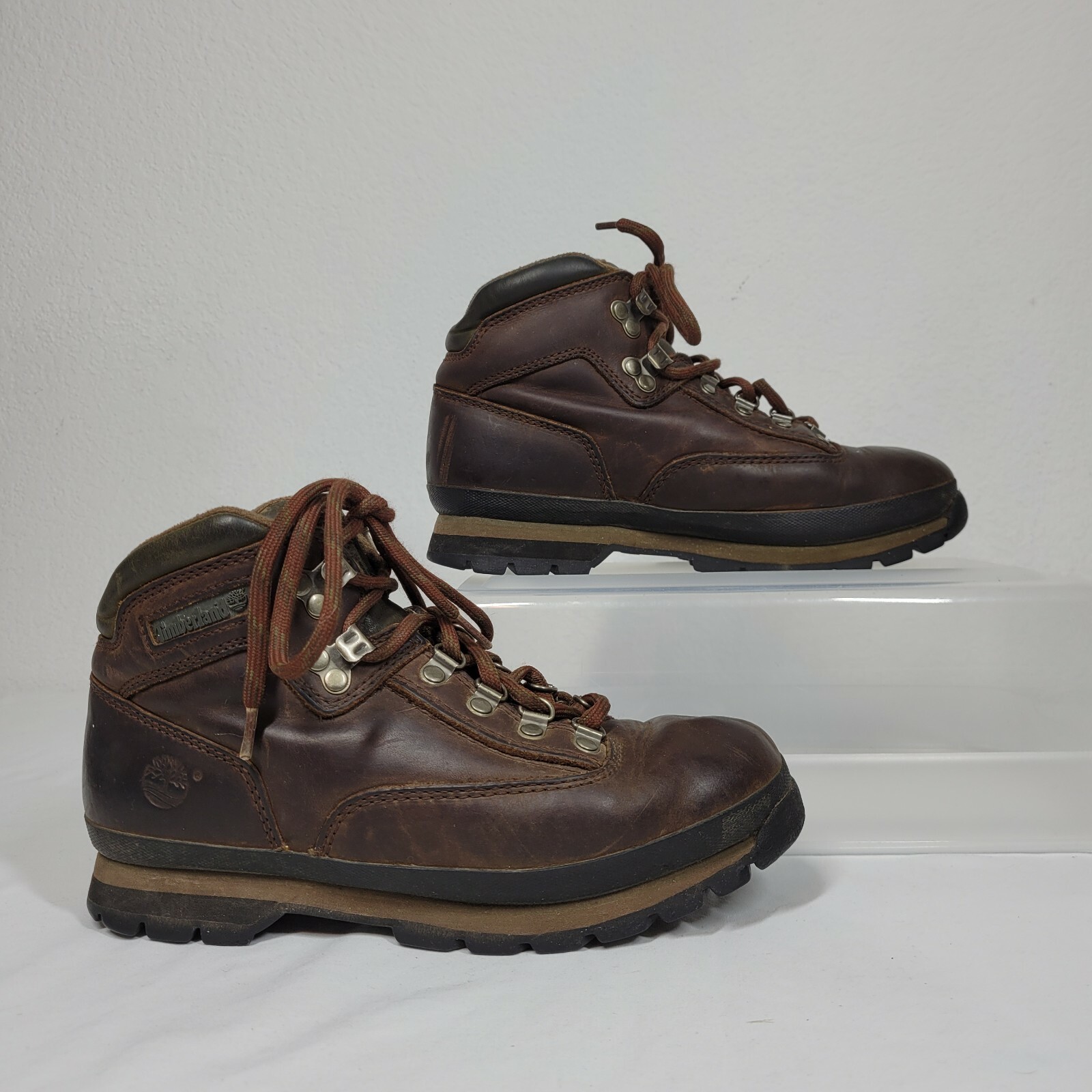 Ботинки Timberland Womens Euro Hiker 95310 Brown Size 8.5M: купить с  доставкой из США, цена 3 586 руб - (403400339412)