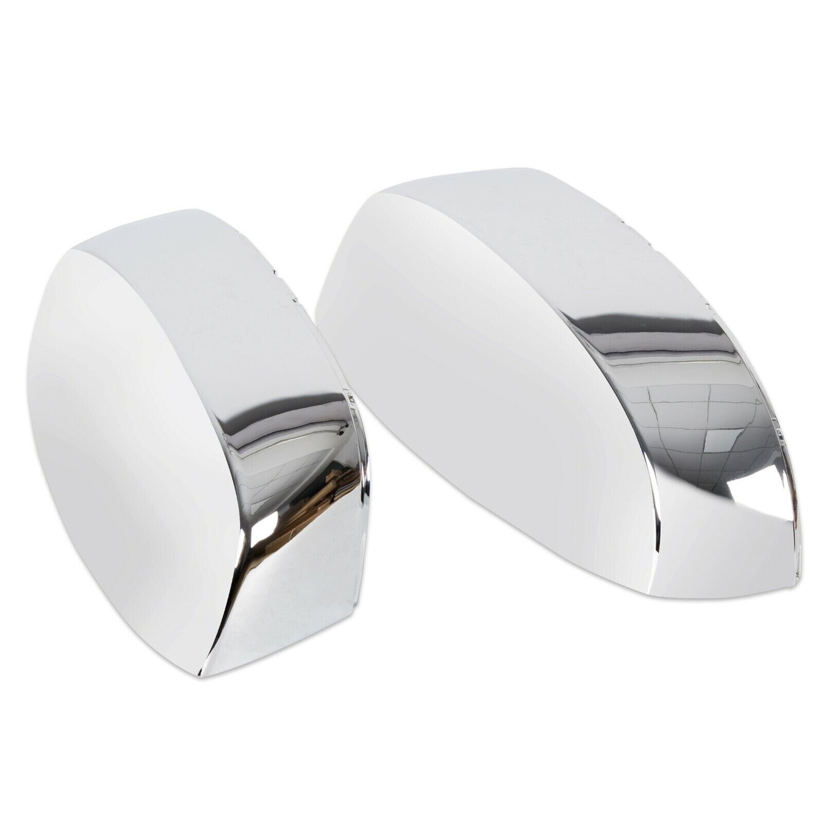 2PC Chrome Mirror Cover Caps For Silverado Tahoe Suburban GMC Sierra Yukon 07-14