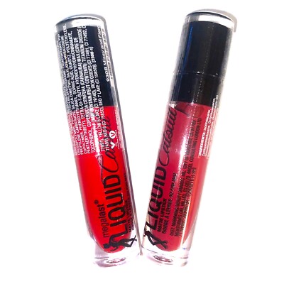 2 Wet n Wild Megalast Liquid Catsuit Matte Lipsticks 957A  & 930B.