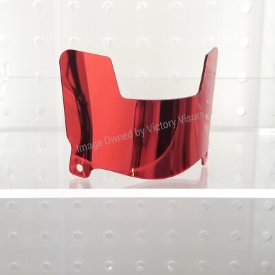 Mini Size Football Helmet Visors+Your Choice CLIP COLOR. Mirror (*HARD STYLE*) 