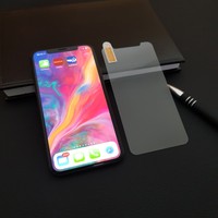 Schutzglas passt für iPhone XS Tempered Glass 9H 2D Schutzfolie Displayschutz