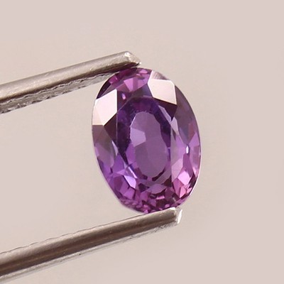 AAA Beautifull Natural Ceylon Lavender Sapphire Loose Oval Gemstone Cut 7x5 MM
