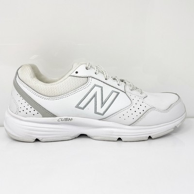 

New Balance Womens 411 V1 WA411LW1 Белая повседневная обувь Кроссовки Размер 9.5 D, Белый, 411 V1