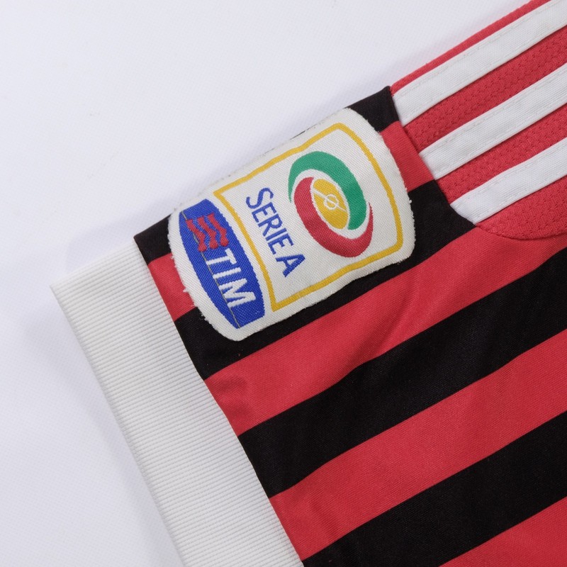 Rare VTG ADIDAS Alexandre Pato AC Milan 2011-12 Striped Soccer