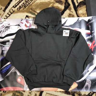 Yeezy Gap Balenciaga Shrunken Hoodie Black YZY Kanye XL L M Dove Perfect