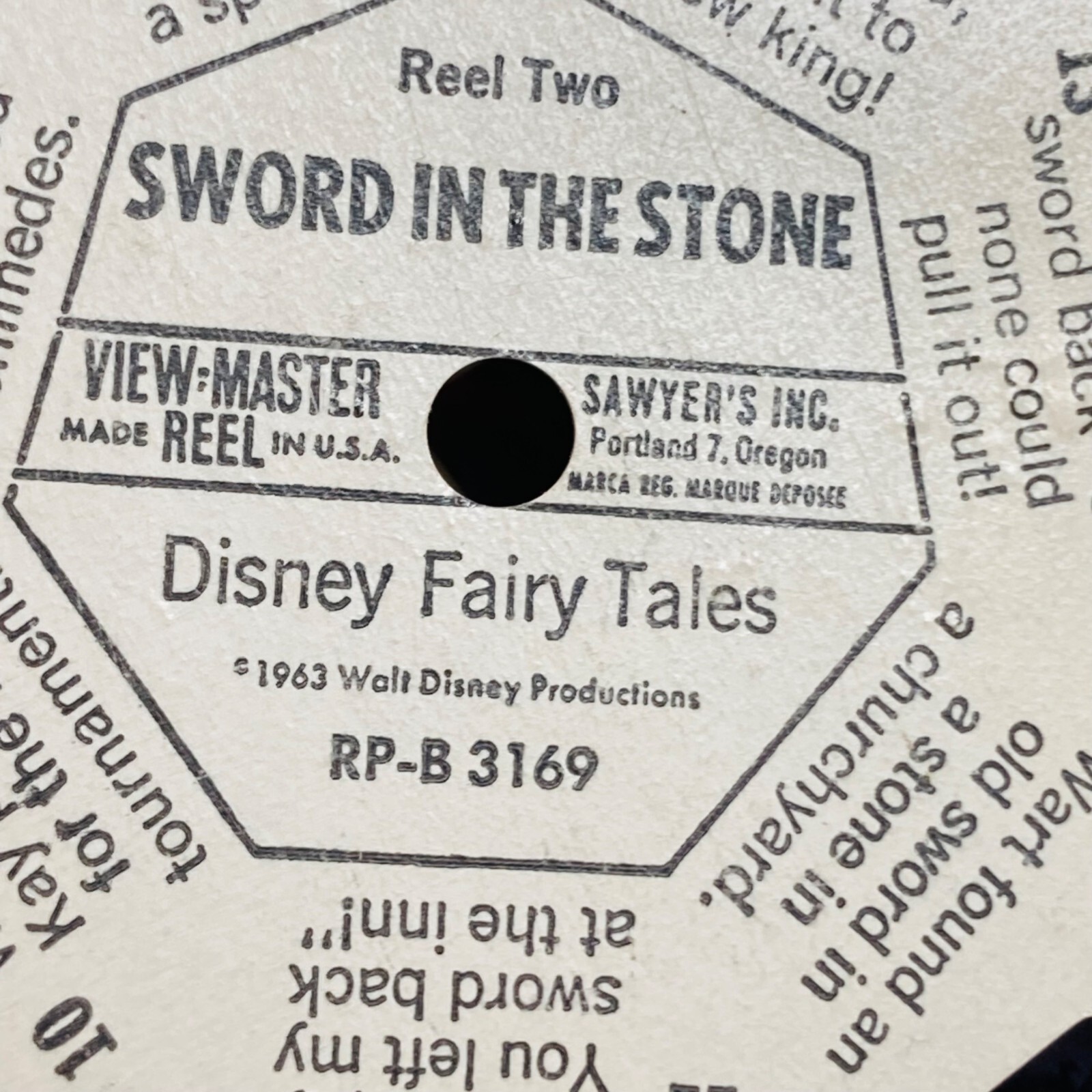 View-Master Reel Disney Fairy Tales Cartoon Characters Lot of 8 Vintage