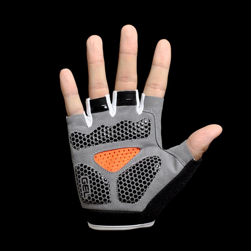 New Cycling Gloves Bike Cycle Weight Lifting Gym Half Finger