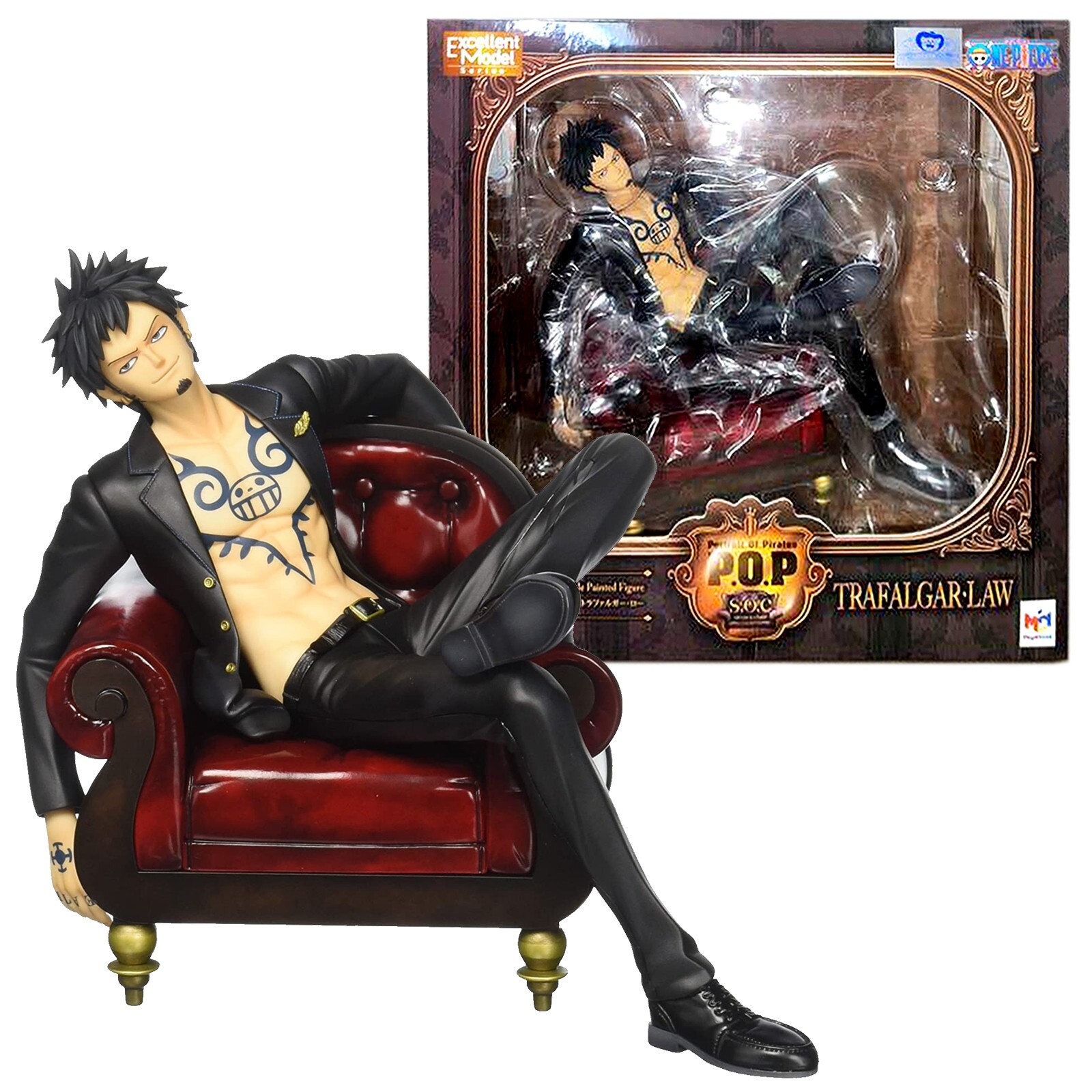 ONE PIECE P.O.P S.O.C トラファルガー・ロー フィギュア ONE PIECE P.O.P S.O.C トラファルガー・ロー フィギュア