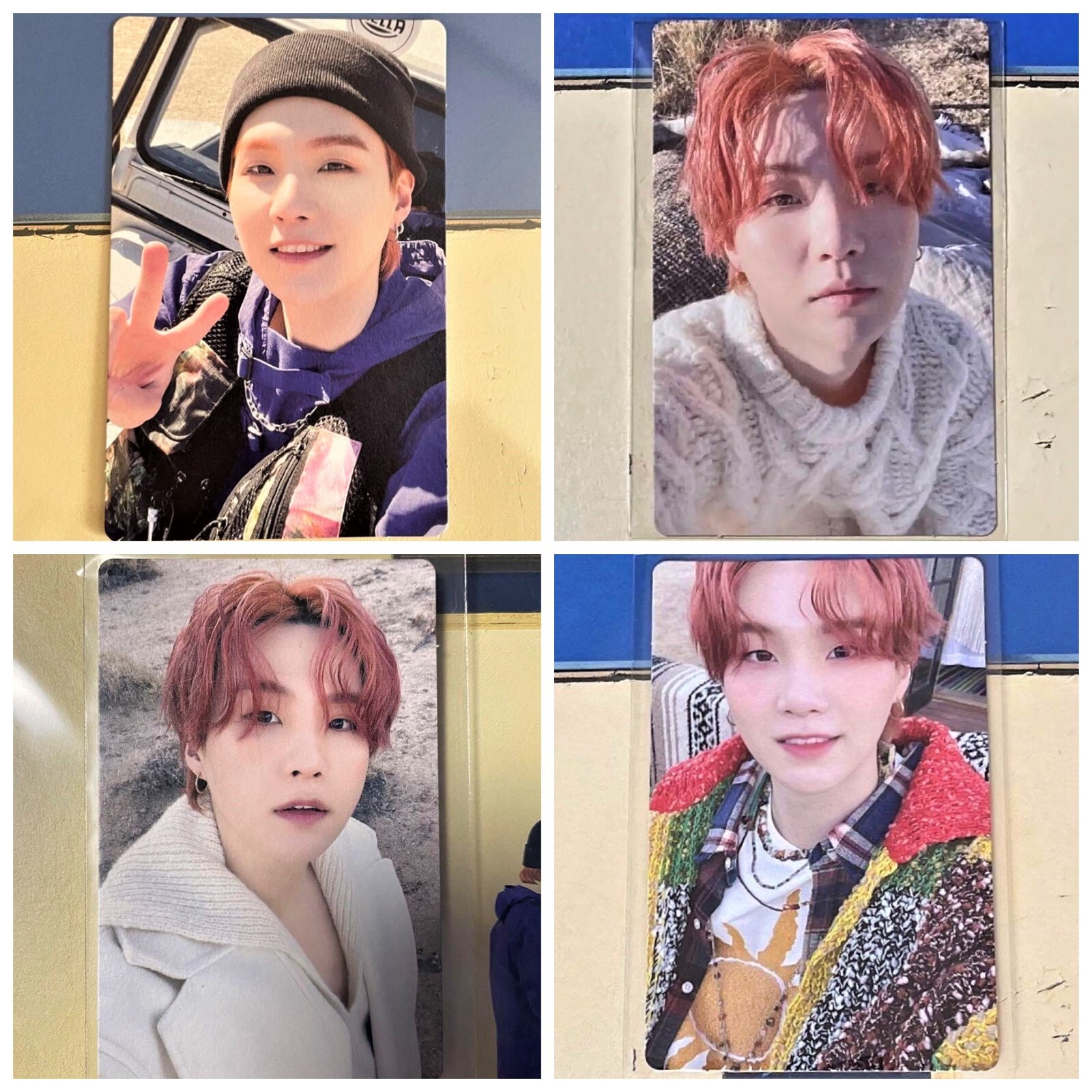 BTS SUGA Special 8 Photo-Folio Me Myself Official Potocard BTS SUGA Special 8 Photo-Folio Me Myself Official Potocard