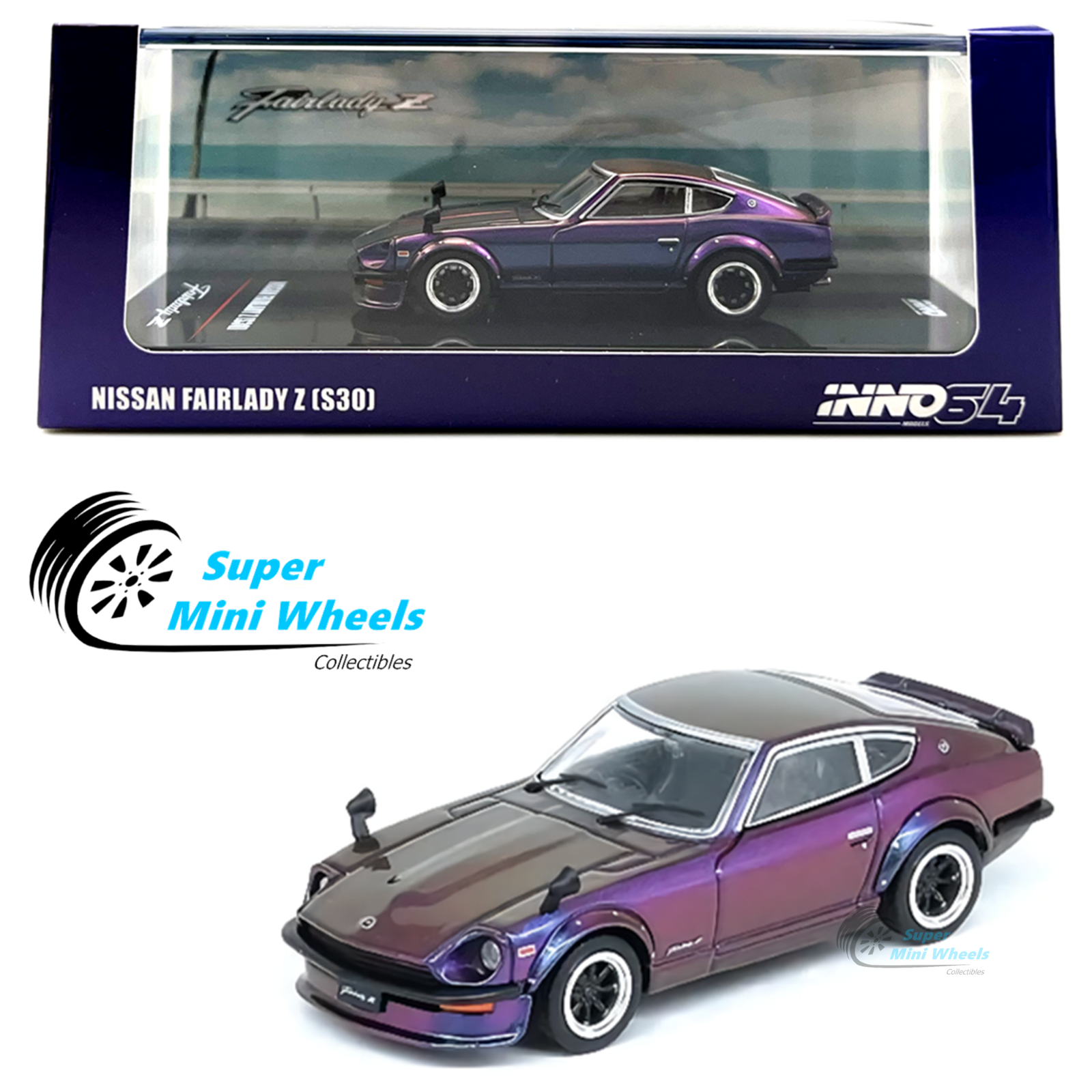 INNO64 1:64 Nissan Fairlady Z (S30) Midnight Purple II | eBay INNO64 1:64 Nissan Fairlady Z (S30) Midnight Purple II | eBay