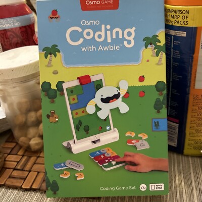 Osmo Game Coding with Awbie (Base Not Included) Coding Game Set New Sealed