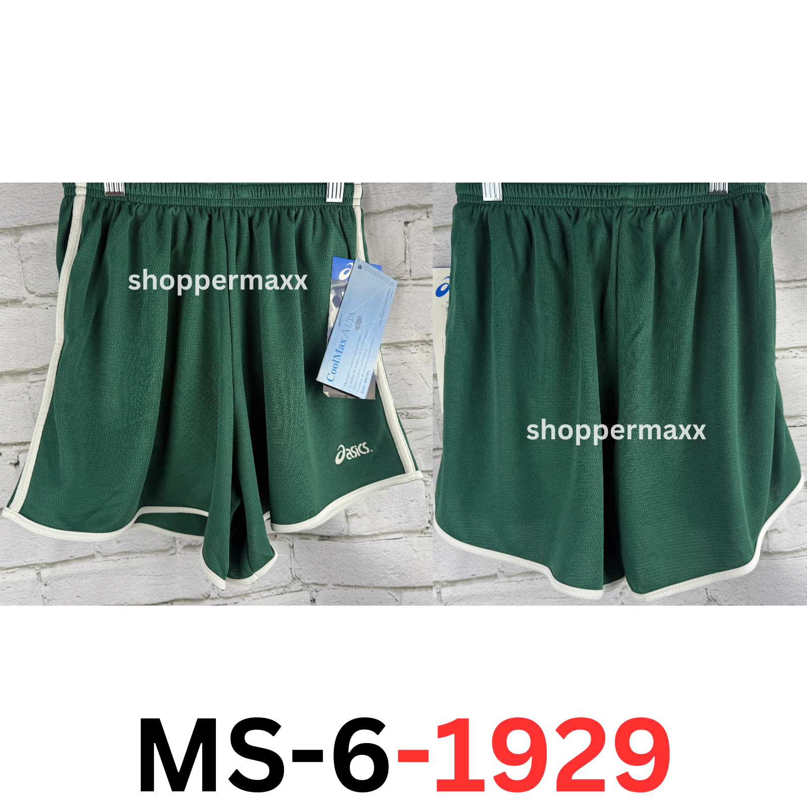 Asics Womens Bell Lap Running Shorts Green Size XS