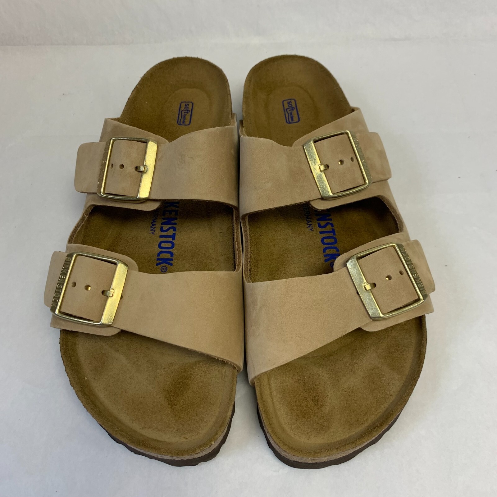 新品 BIRKENSTOCK Arizona 36 茶色 箱付 Amazon.com | Birkenstock Arizona Sandals Vegan Faded Khaki