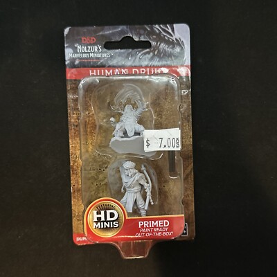 HUMAN MALE DRUID D&D Nolzur's Marvelous Miniatures Wizkids 73390 New D&D Lot D