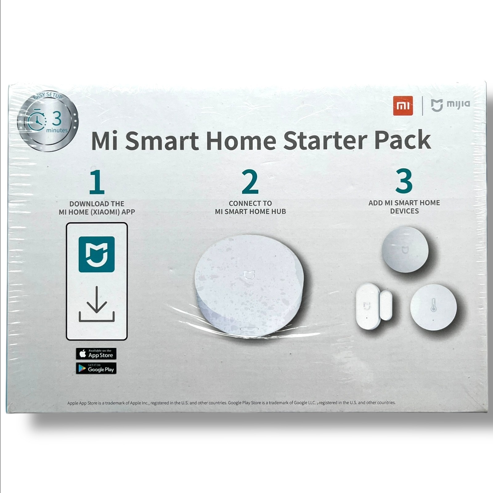 XIAOMI Smart Home STARTER PACK 4 in 1 Kit Hub Window Door Switch Temp SENSOR