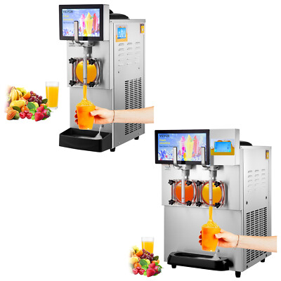 VEVOR Commercial Slushy Machine Margarita Smoothie Frozen Drink Slush Ice Maker