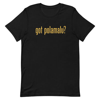 GOT TROY POLAMALU? T-SHIRT Retro Pittsburgh Football Star Safety PGH Streetwear