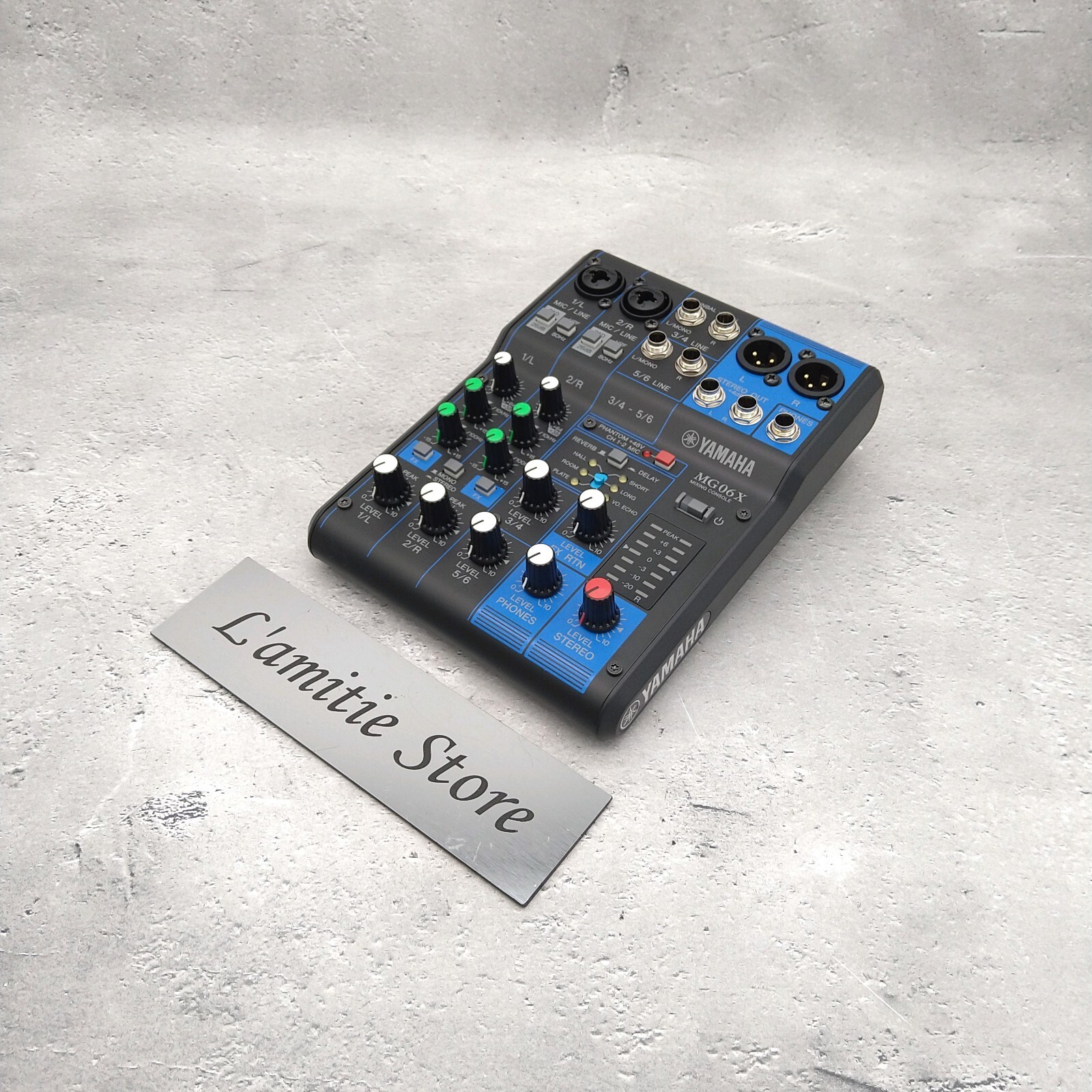 YAMAHA MG06 ミキサー 6チャンネル MG06 6-Channel Analog Mixer - Yamaha USA