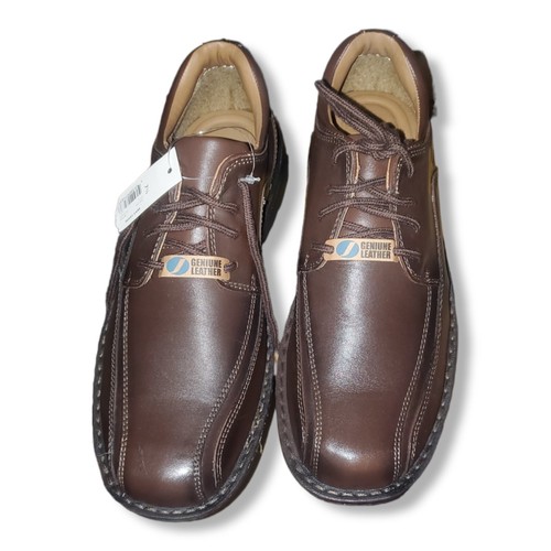 アメリカ製 jarman ブラウン レザー モカシンシューズ Jarman Men's Brown Leather Oxford Dress Shoes Comfort