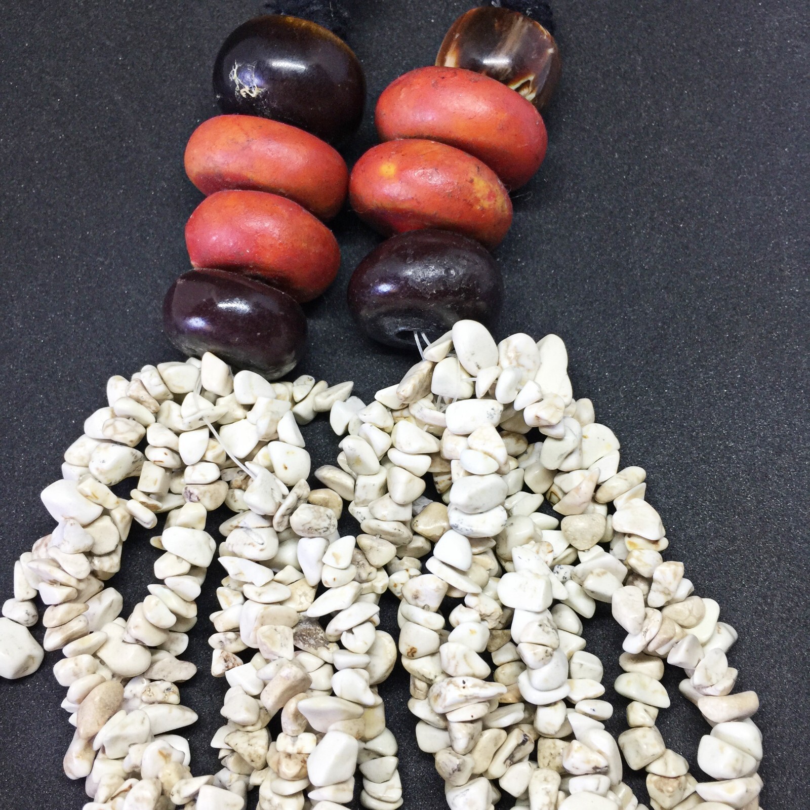 Authentic Handcrafted Berber Stone Necklace Jewelry Ethnic of Amazigh Treasure