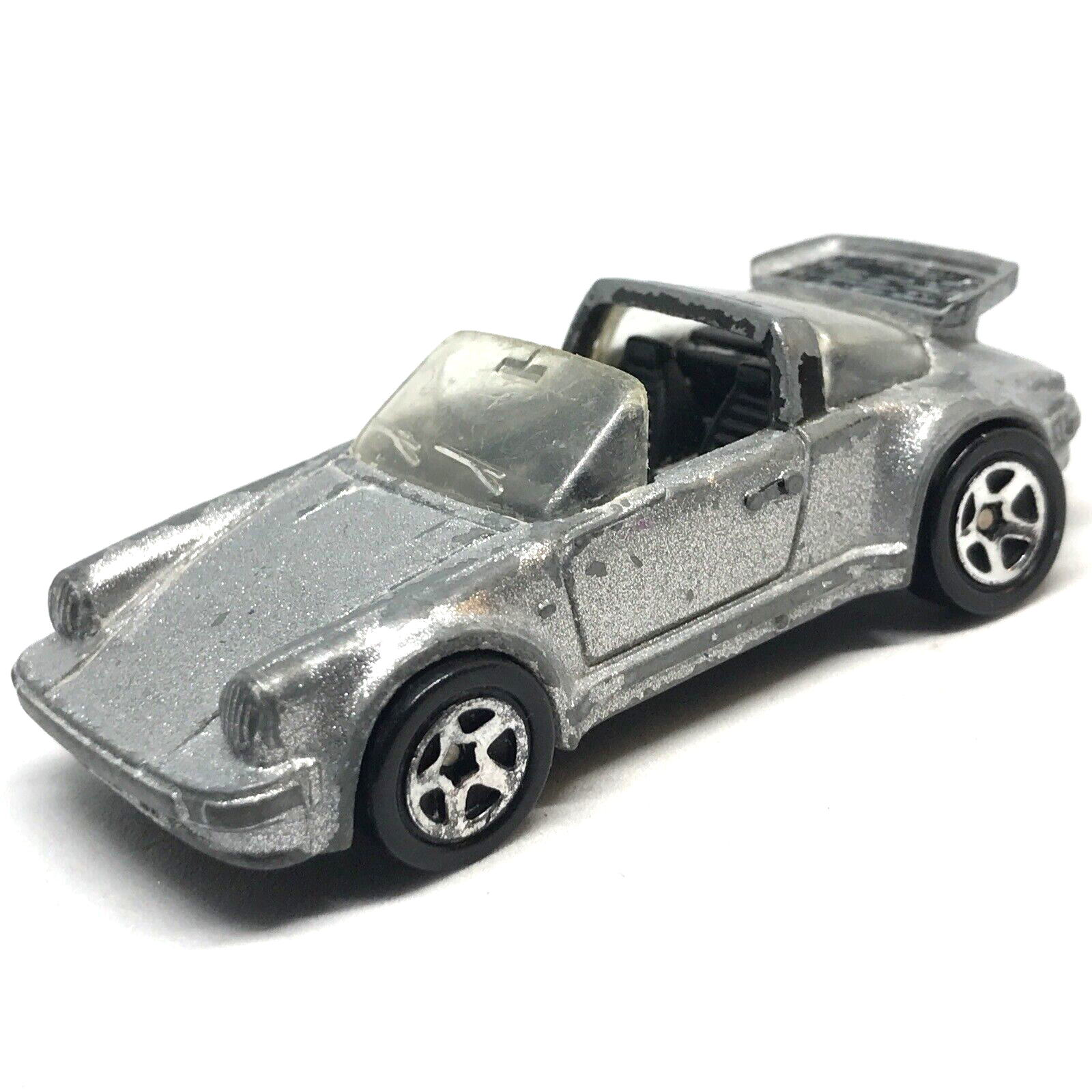 【100% HOTWHEELS 】Porsche930 turbo silver 2024 HOT WHEELS PREMIUM PORSCHE 911 TURBO 930 CYBERPUNK POP
